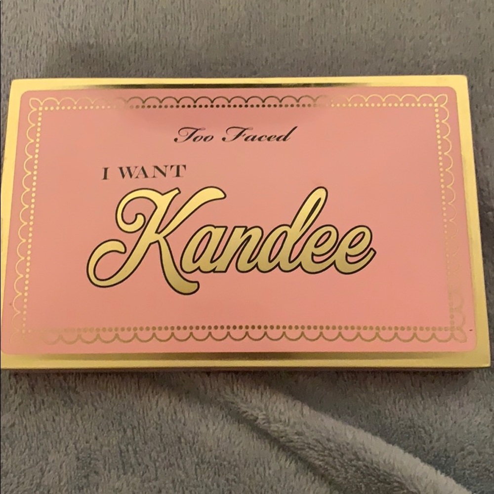 Too Faced I want Kandee palette. USED